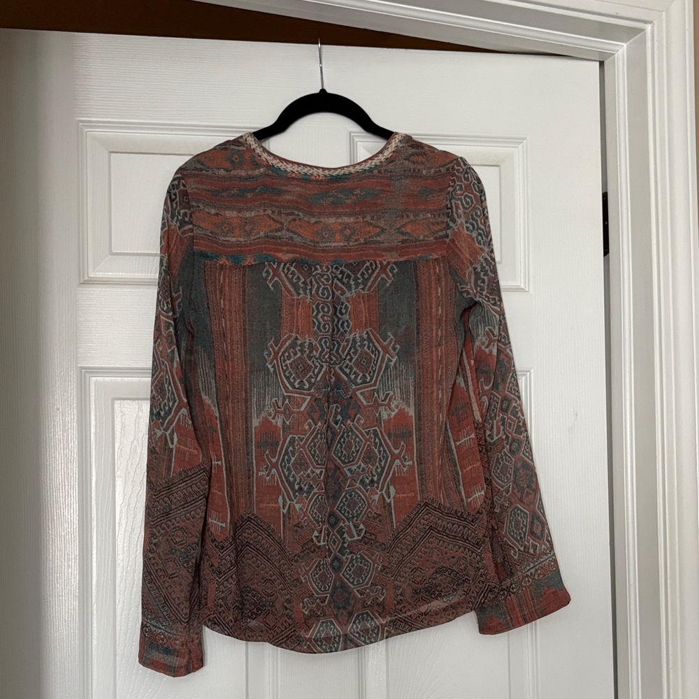 Bke Multicolor Patterned Blouse - image 5